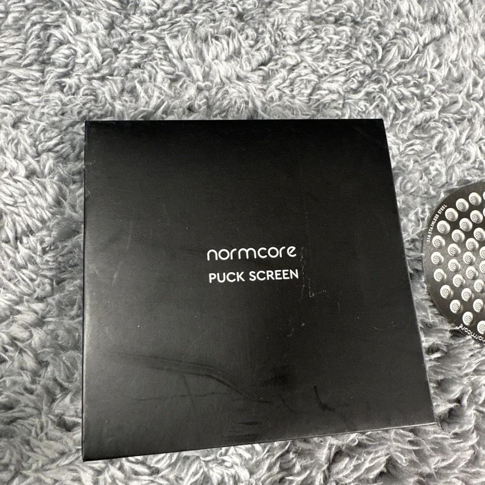 Normcore 49mm Puck Screen, 0.8mm Thickness, Lower x 0.8mm, Silver